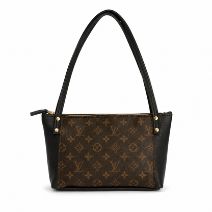 Louis Vuitton-Emma Shoulder Bag - Upcycled Monogram - Black