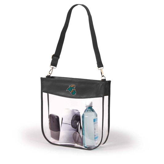 Coastal Carolina Large Clear Purse with Zipper by Desden