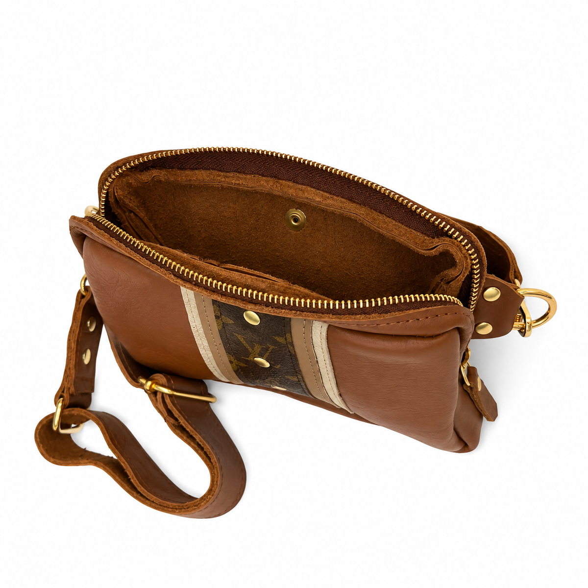 Louis Vuitton- Bella Belt Bag - Upcycled Monogram - Sienna