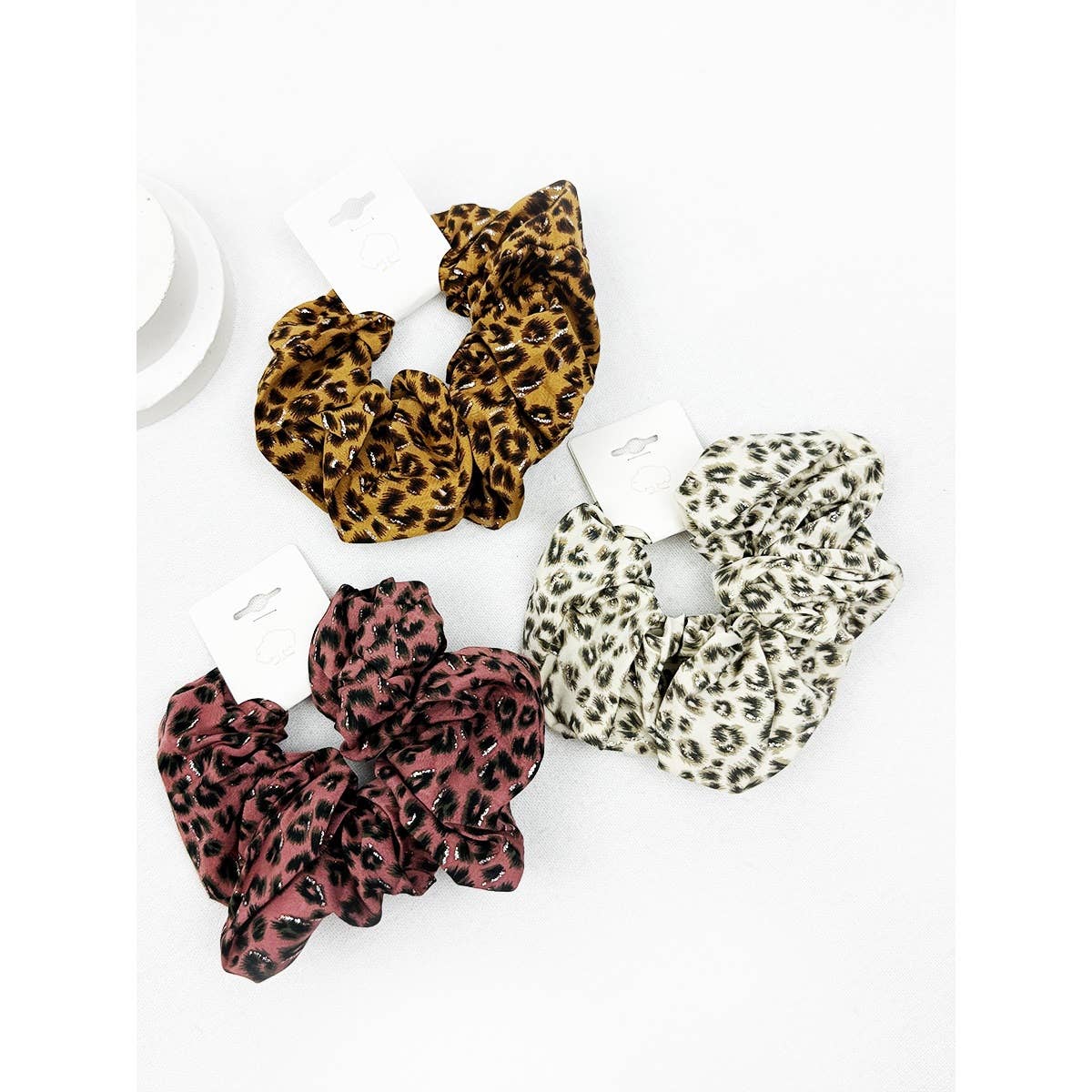 Leopard Hair Scrunchie