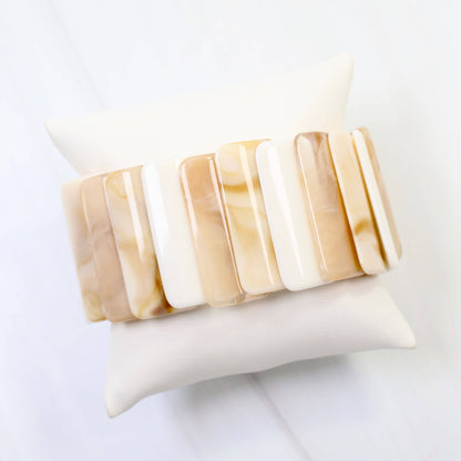 Canton Layered Stretch Bracelet by Caroline Hill