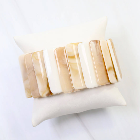 Canton Layered Stretch Bracelet by Caroline Hill