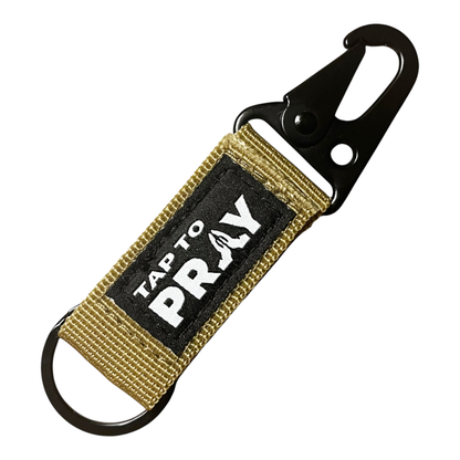 Tap To Pray® Tactical Carabiner Keychain
