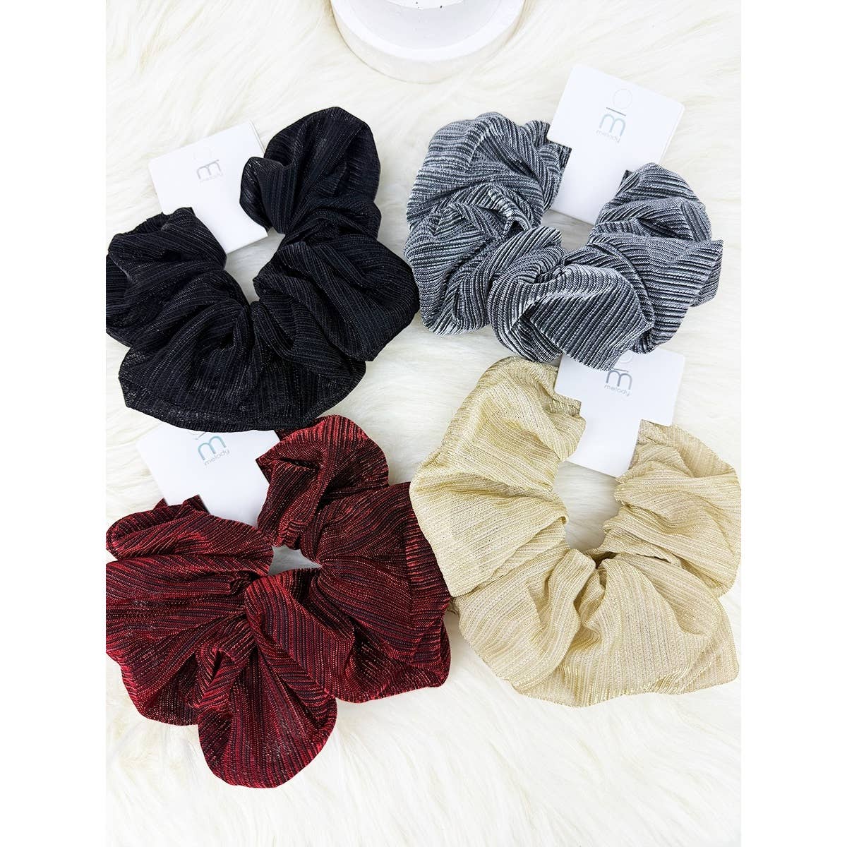 Fancy Rulexed Large Scrunchie
