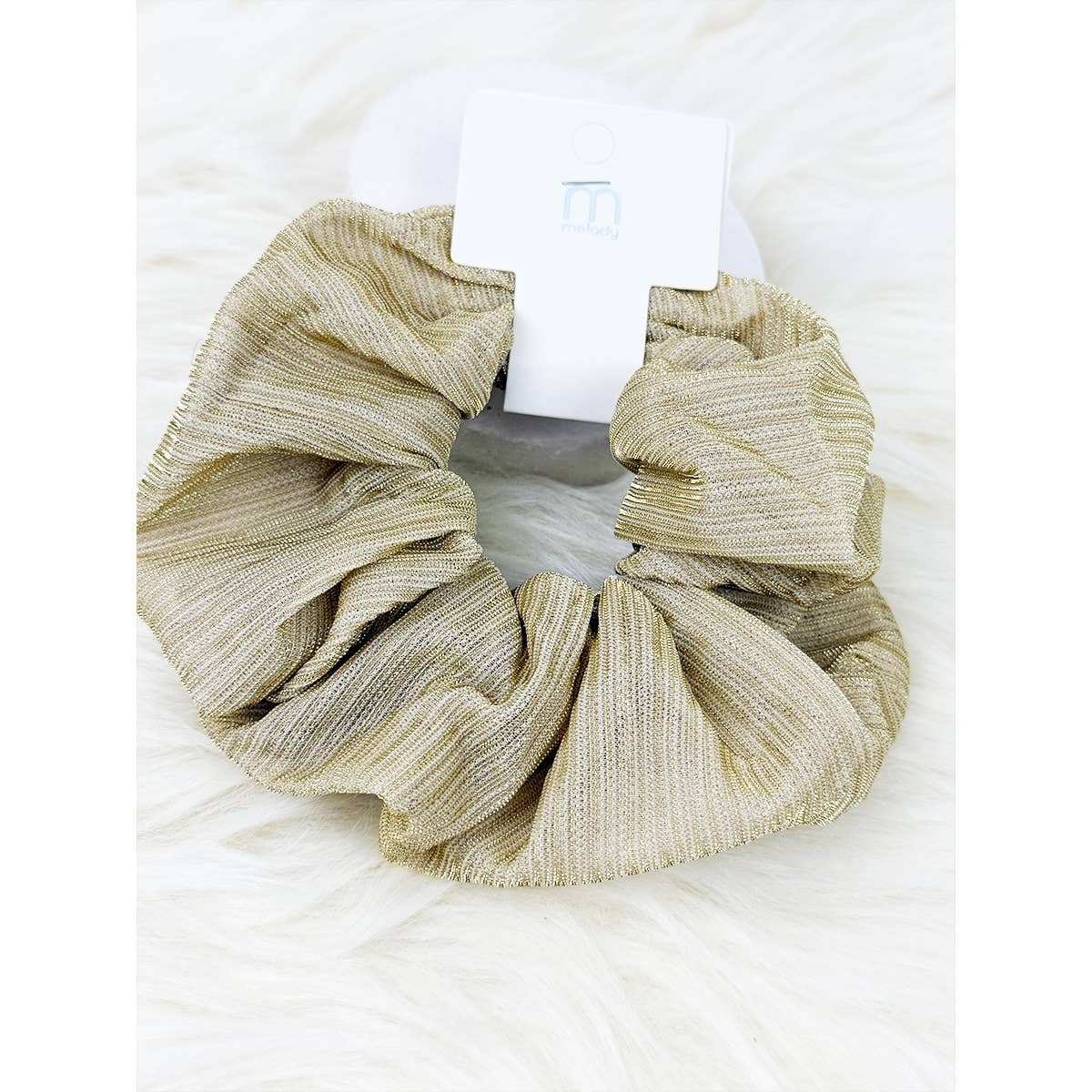 Fancy Rulexed Large Scrunchie