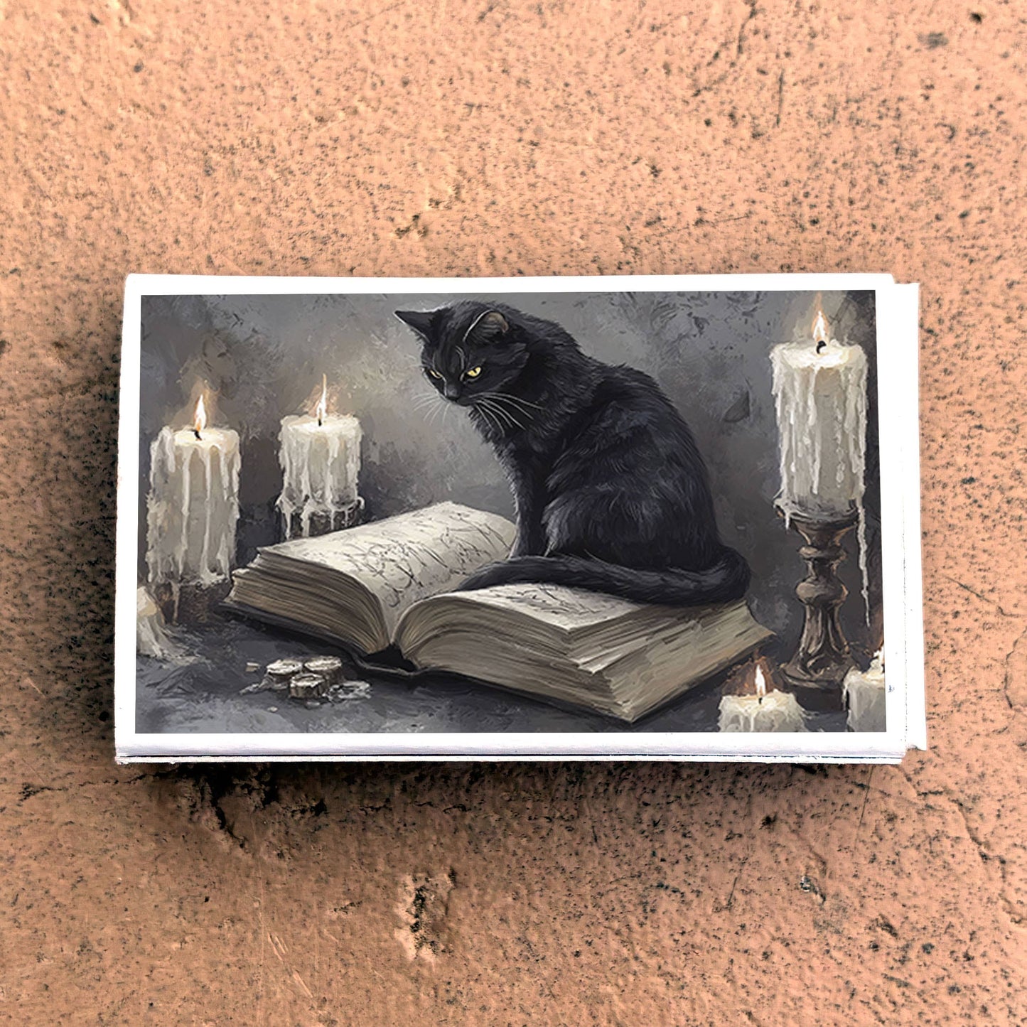 Matches • Black Cat • Home Decor for Candles and Incense