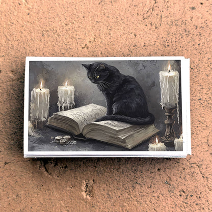Matches • Black Cat • Home Decor for Candles and Incense