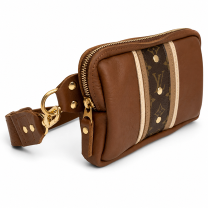 Louis Vuitton- Bella Belt Bag - Upcycled Monogram - Sienna