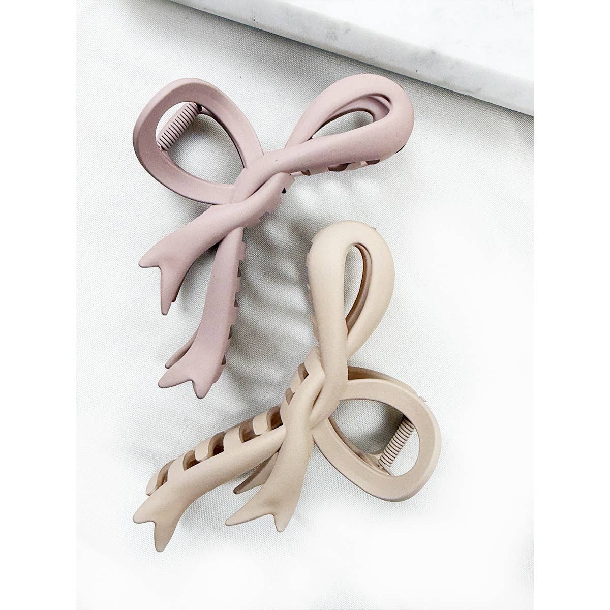 Jumbo Ribbon Bow Hair Claw Clip