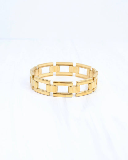 Calista Link Bangle by Caroline Hill