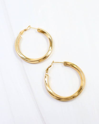 Harwich Hoop Earrings by Caroline Hill