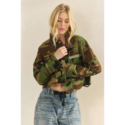 Camo Contrast Jacket