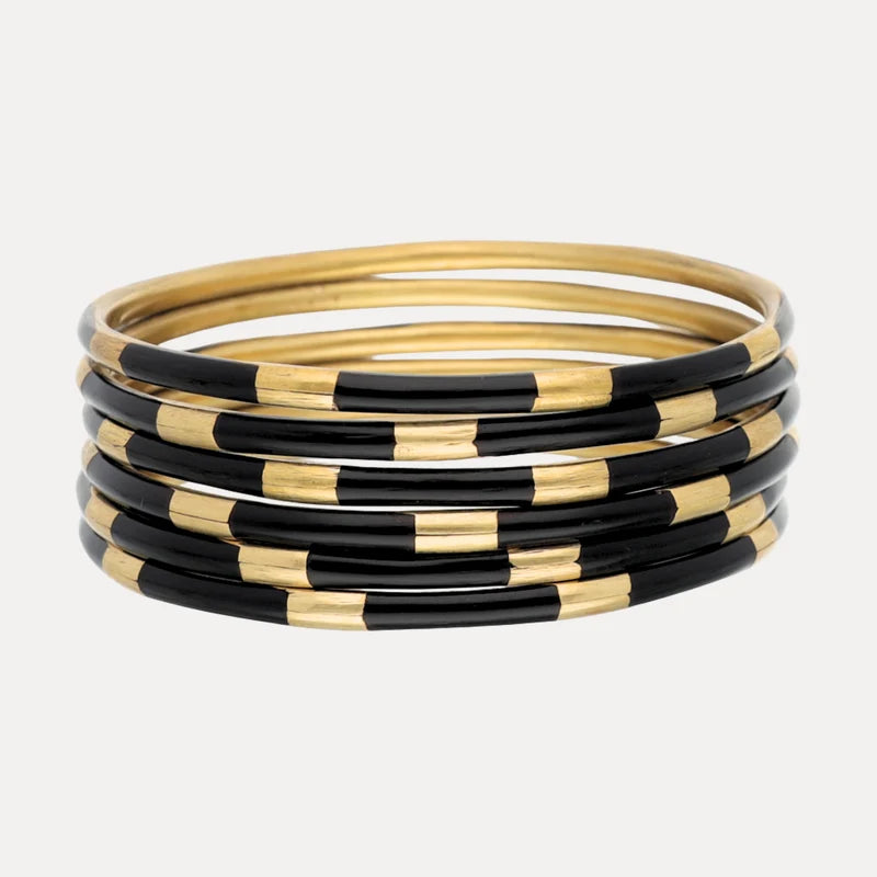 Veda Bangles - Set of 6 by BuDaGirl