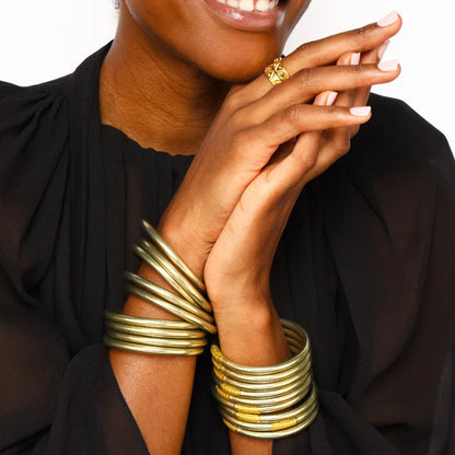 BuDhaGirl Etoile All Weather Bangles (Set of 6) -Extra Large