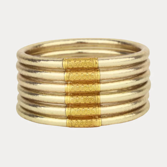 BuDhaGirl Etoile All Weather Bangles (Set of 6) -Extra Large