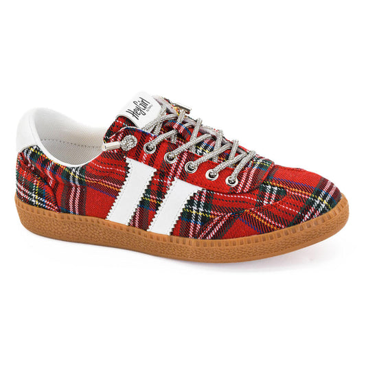 Heads Up by Corkys Red plaid