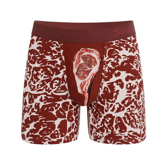 The Tomahawk, Marbled meat ball hammock pouch underwear