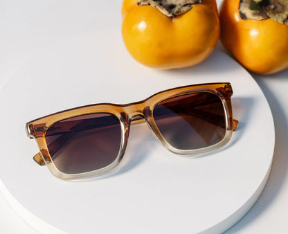 Airplane Mode Bifocal Sunglasses Golden Ombré