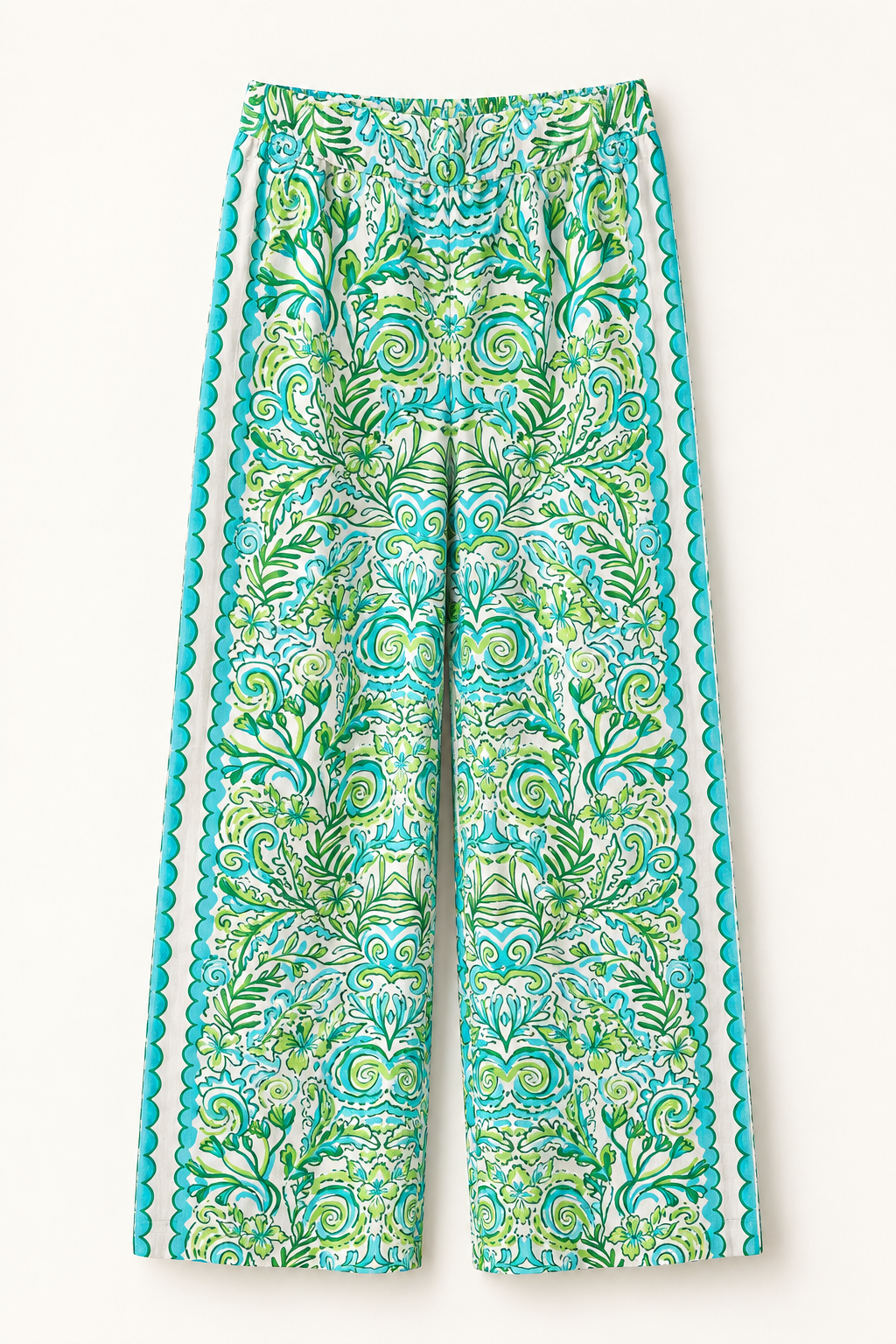 Tropical Bloom Palazzo Pants