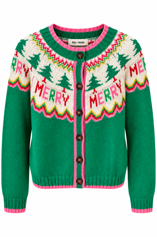 Merry & Bright Fair Isle Cardigan