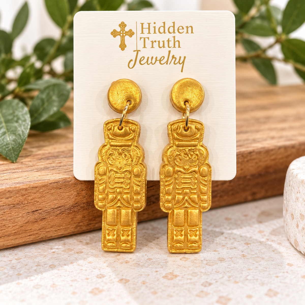 Nutcracker Dangle Earrings by Hidden Truth