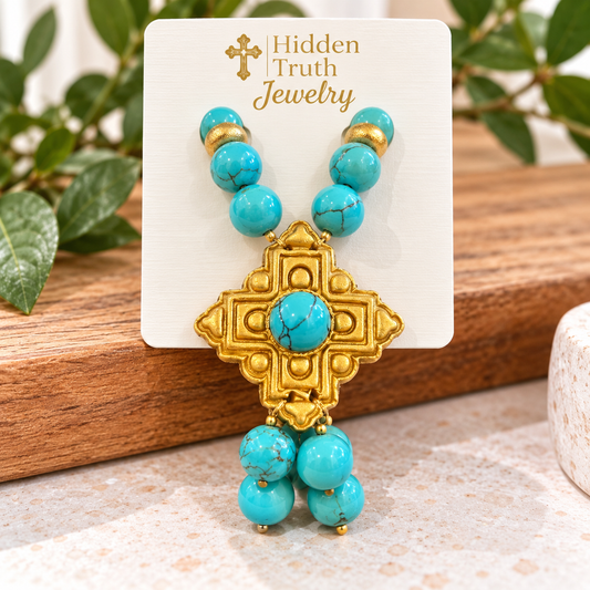 Turquoise Double Bracelet by Hidden Truth