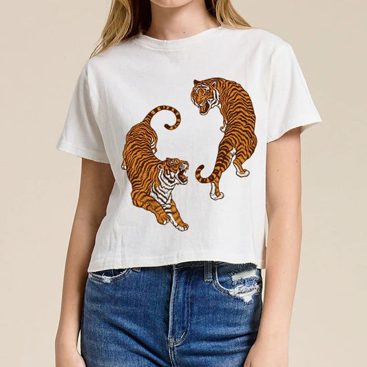 Twin Tiger Tee by Zutter