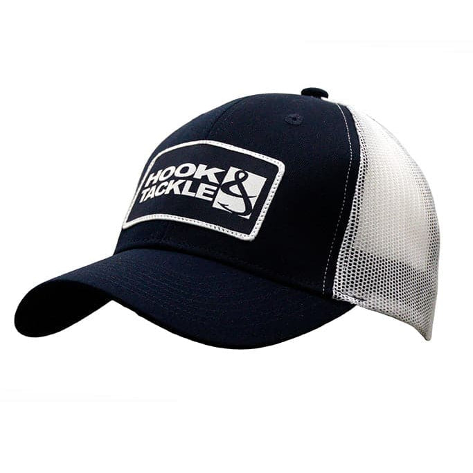 The H&T Logo Fishing Trucker Hat- Navy