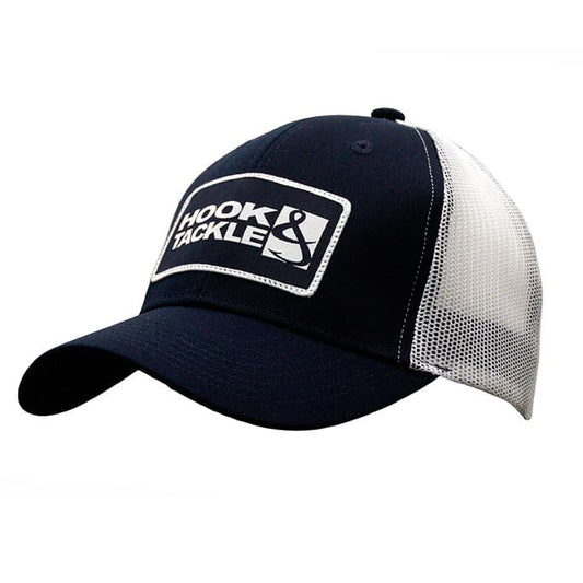 The H&T Logo Fishing Trucker Hat- Navy