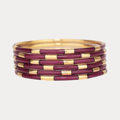 Veda Bangles - Set of 6 by BuDaGirl