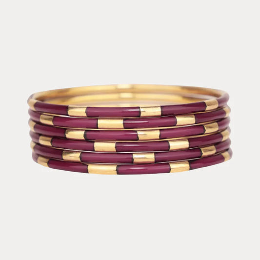 Veda Bangles - Set of 6 by BuDaGirl