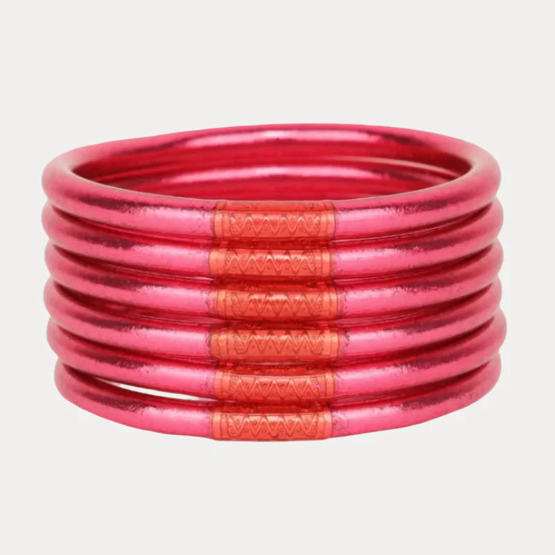 Budah Girl Pink Serenity Prayer Bracelets