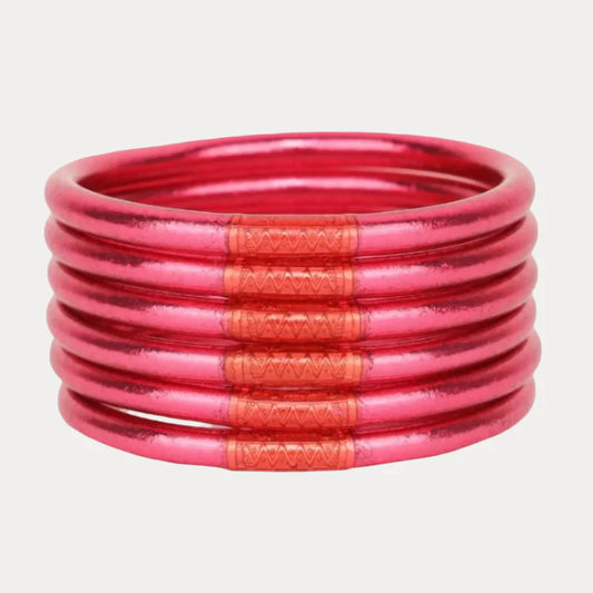 Budah Girl Pink Serenity Prayer Bracelets
