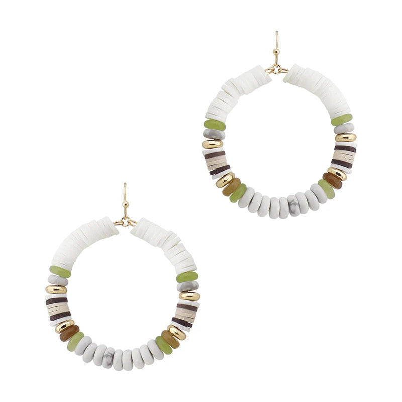 Island Vibes Beaded Earring