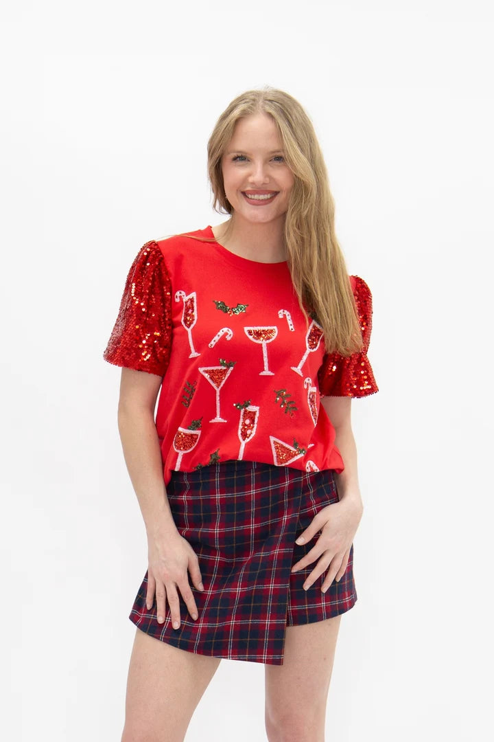 Christmas Cocktails on Princess top