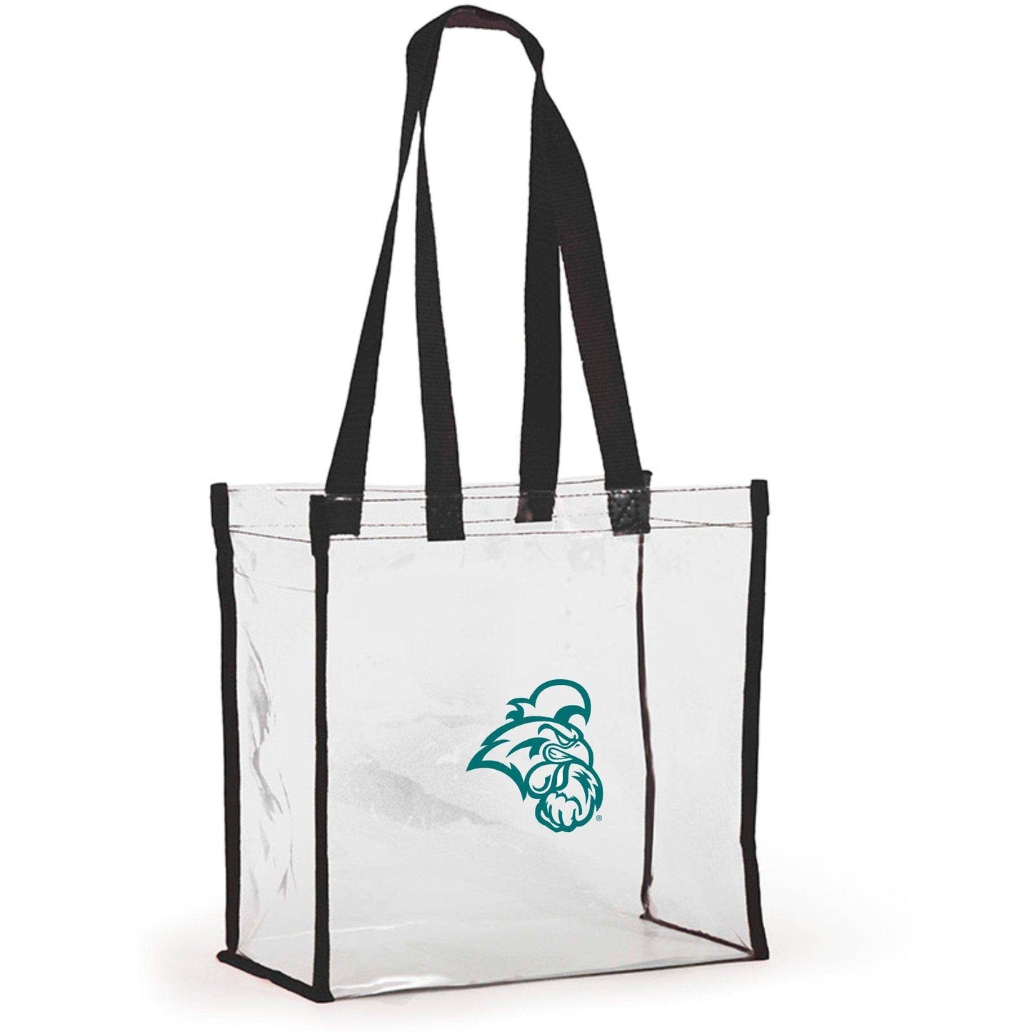 Clear Stadium Tote- Coastal Carolina University