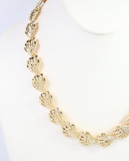 Windham Shell Link Necklace by Caroline Hill