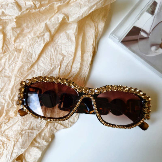 Rhinestone Vintage Sunglasses