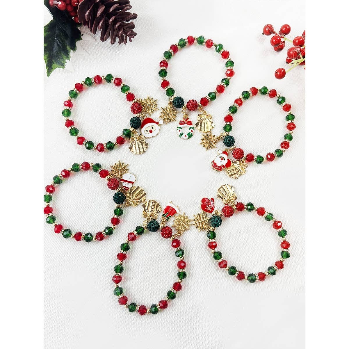 Holiday Magic Charm Bracelets
