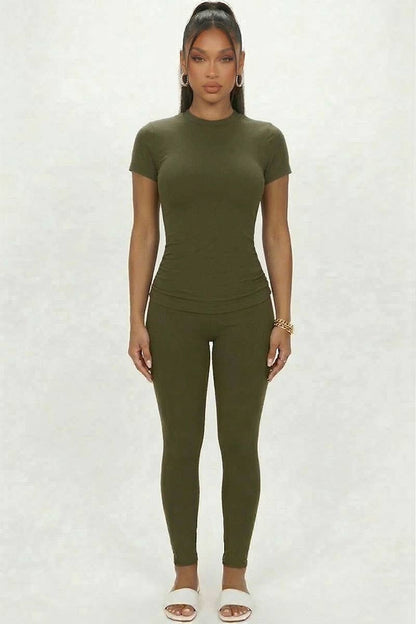 Short Sleeve Round Neck T Shirt