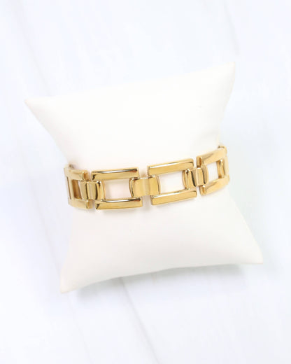 Calista Link Bangle by Caroline Hill