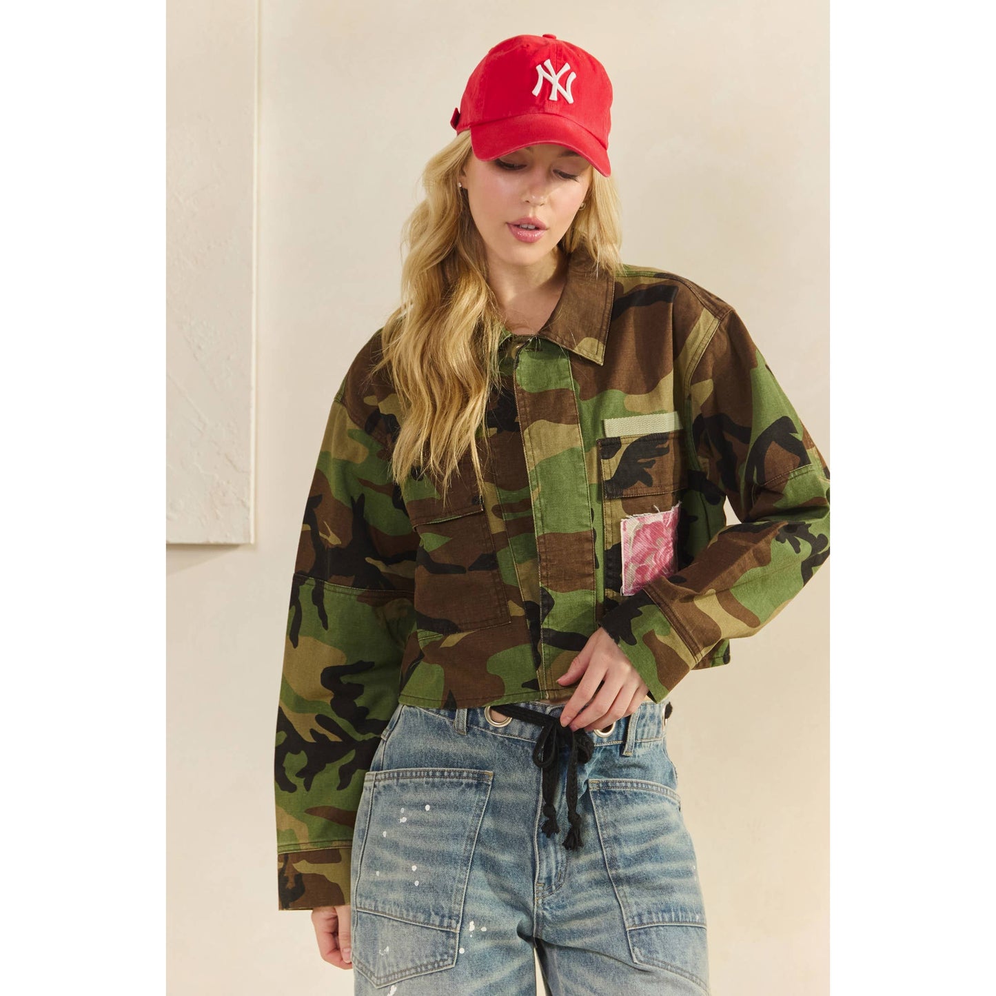 Camo Contrast Jacket