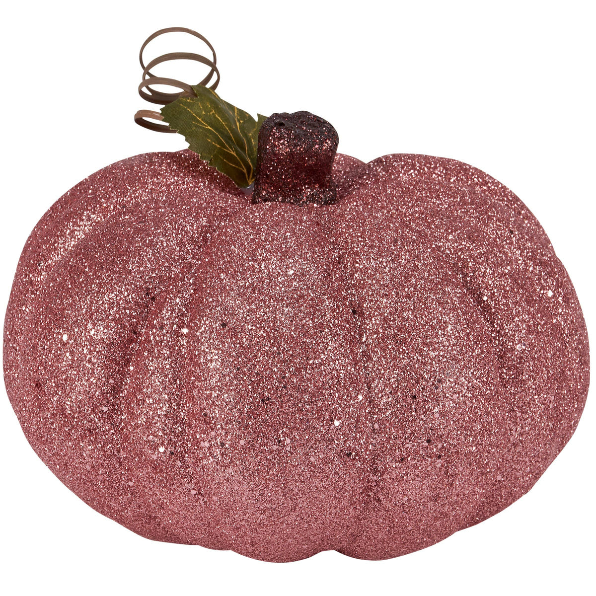 Pink Glitter Pumpkin
