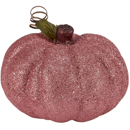 Pink Glitter Pumpkin