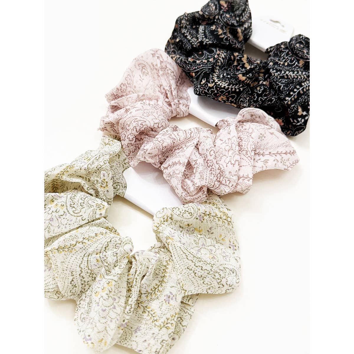 Elegant Paisley, Chiffon Scrunchies