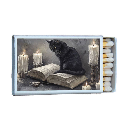 Matches • Black Cat • Home Decor for Candles and Incense