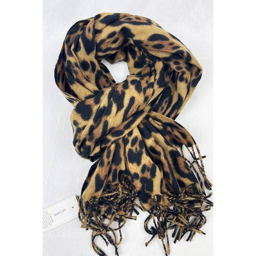 Wild at Heart Leopard Scarf