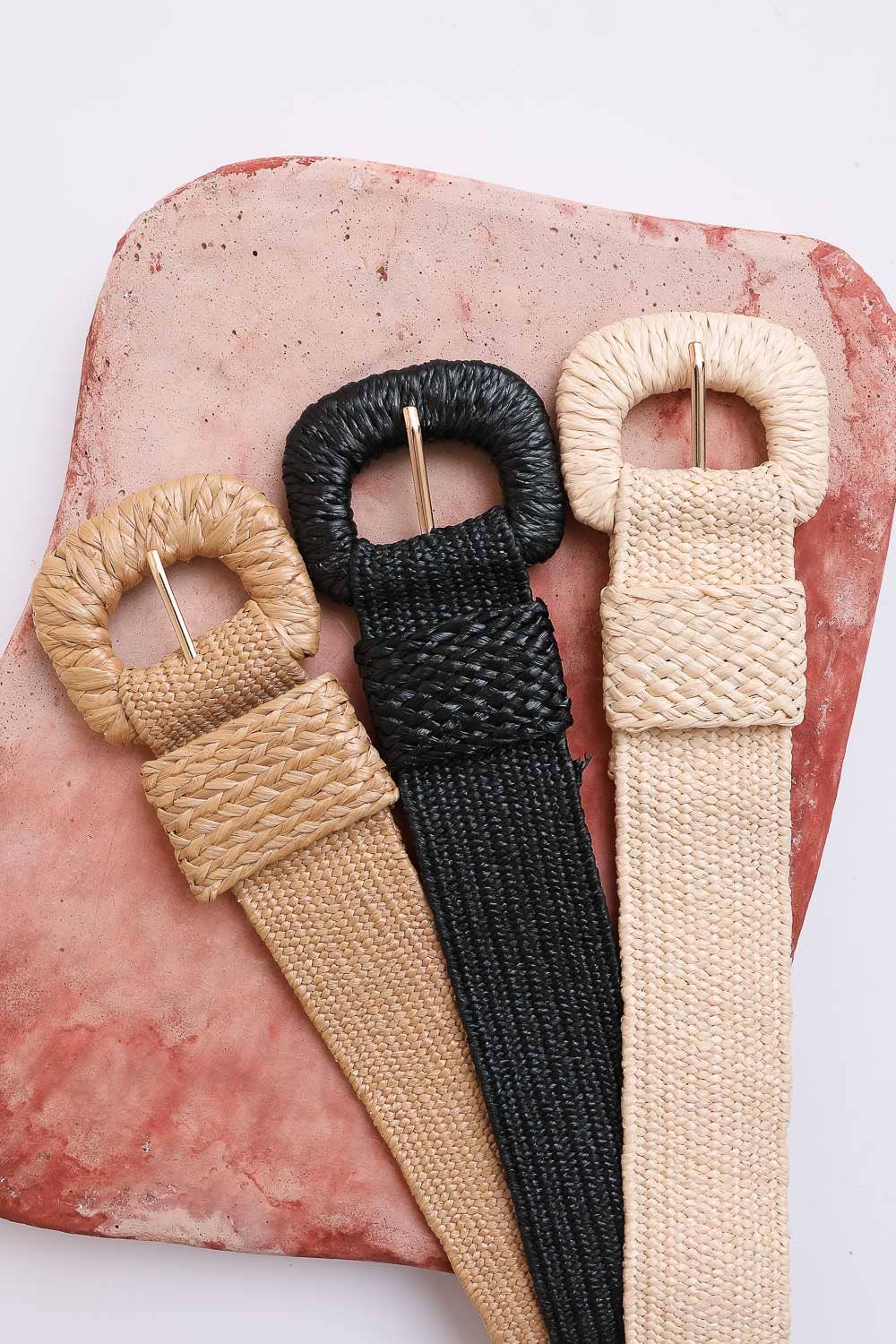 Raffia Belt – Stretchable