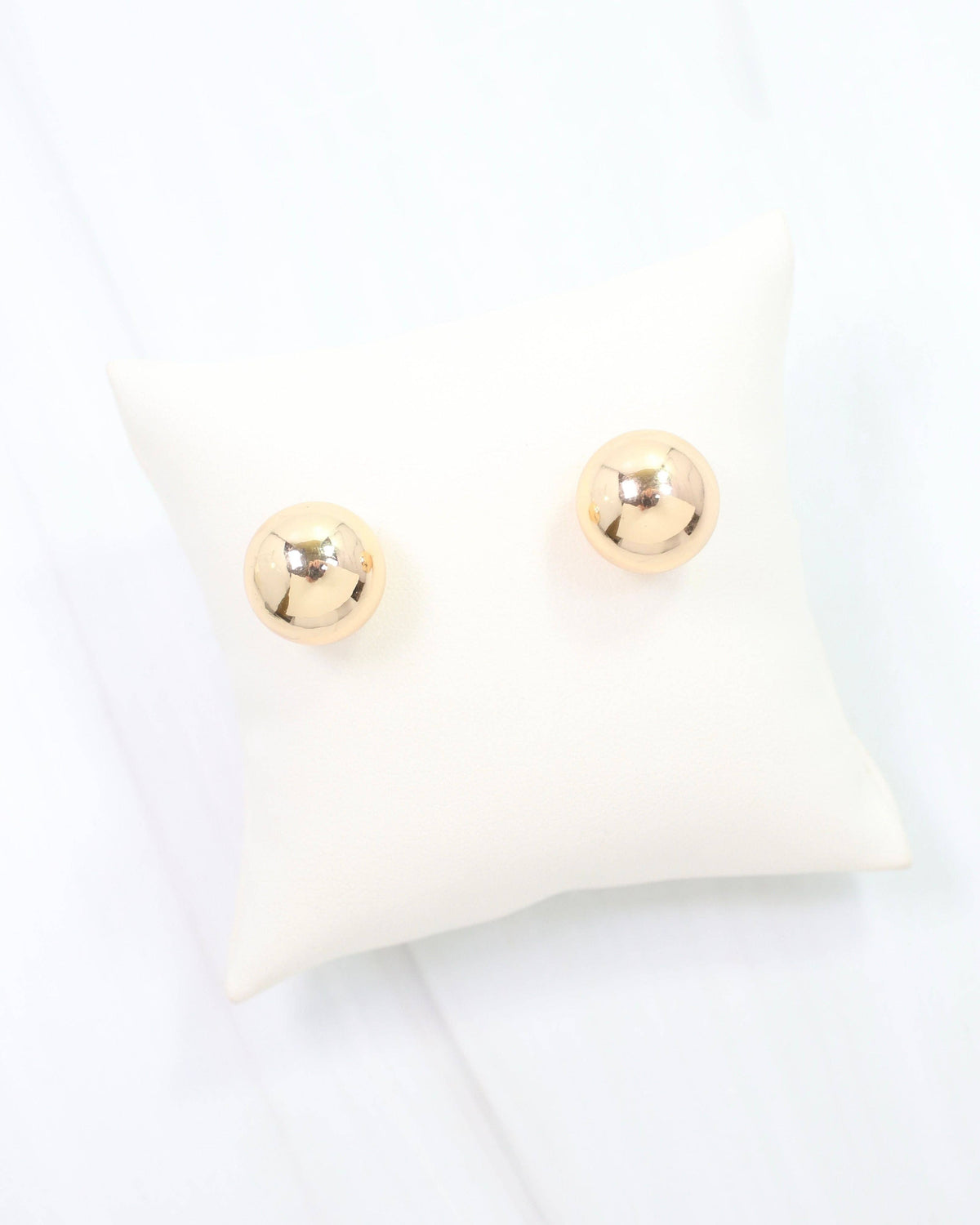 Bailey- Large Ball Earring- by Caroline Hill