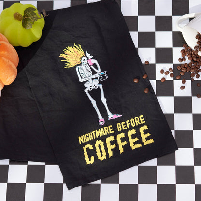 Before Coffee Kitchen Towel